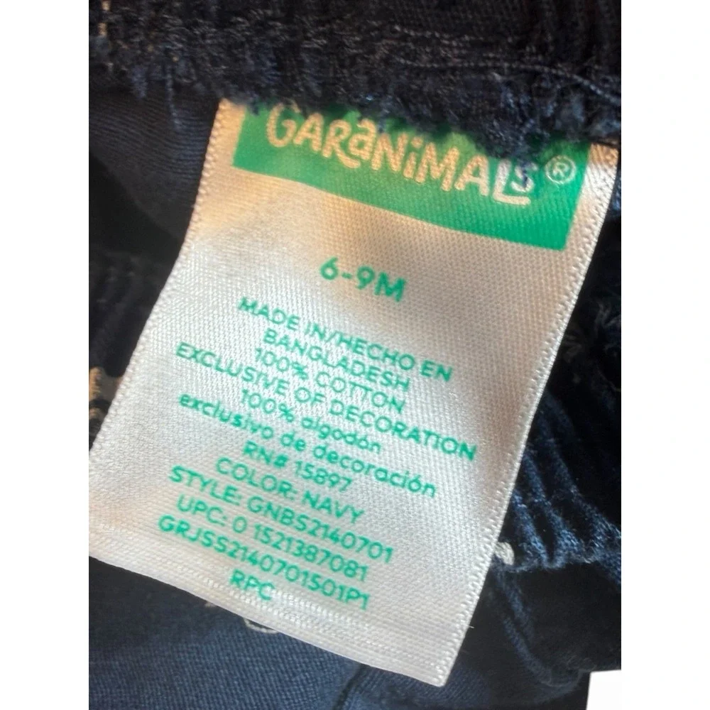 Carter's  and Garanimal BRANDS Shorts Baby Boy Size 6 Month (Lot of 3)